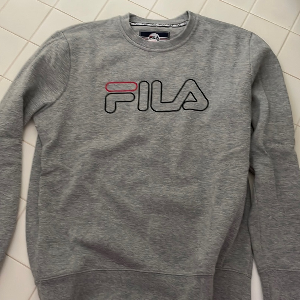 Fila grey sweatshirt